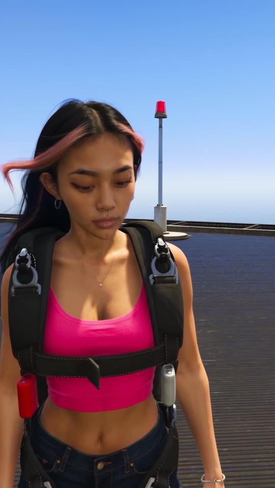 Прыжок в стиле GTA — кадр